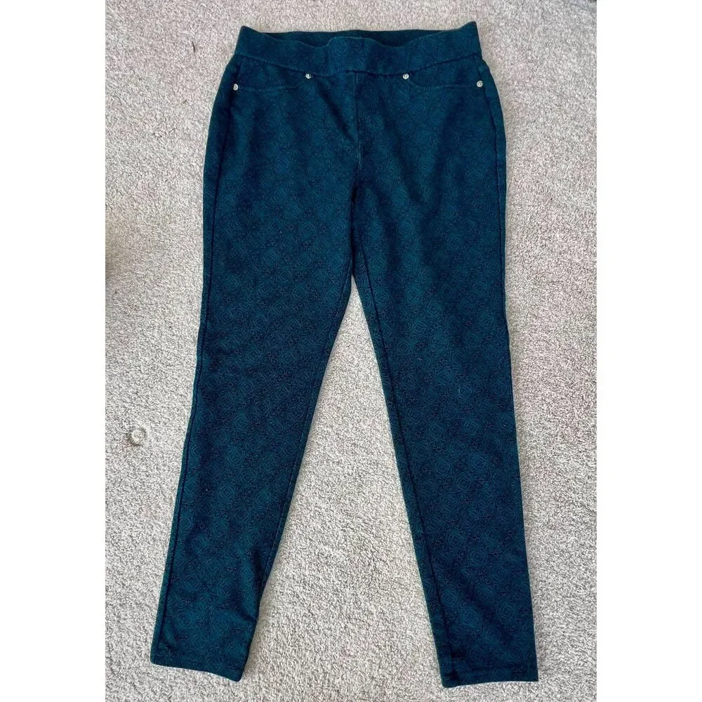 Michael Kors Printed Mid-Rise Leggings/Pants Size M